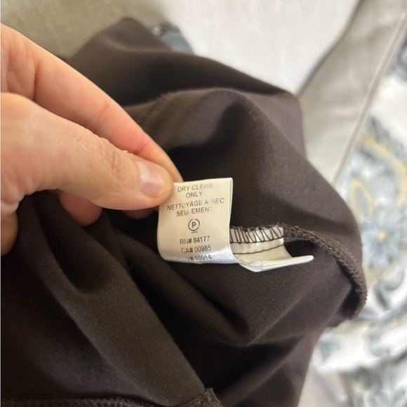 Diane Von Furstenburg Brown Stretch Quincy Dress Size 2 - Picture 7 of 10